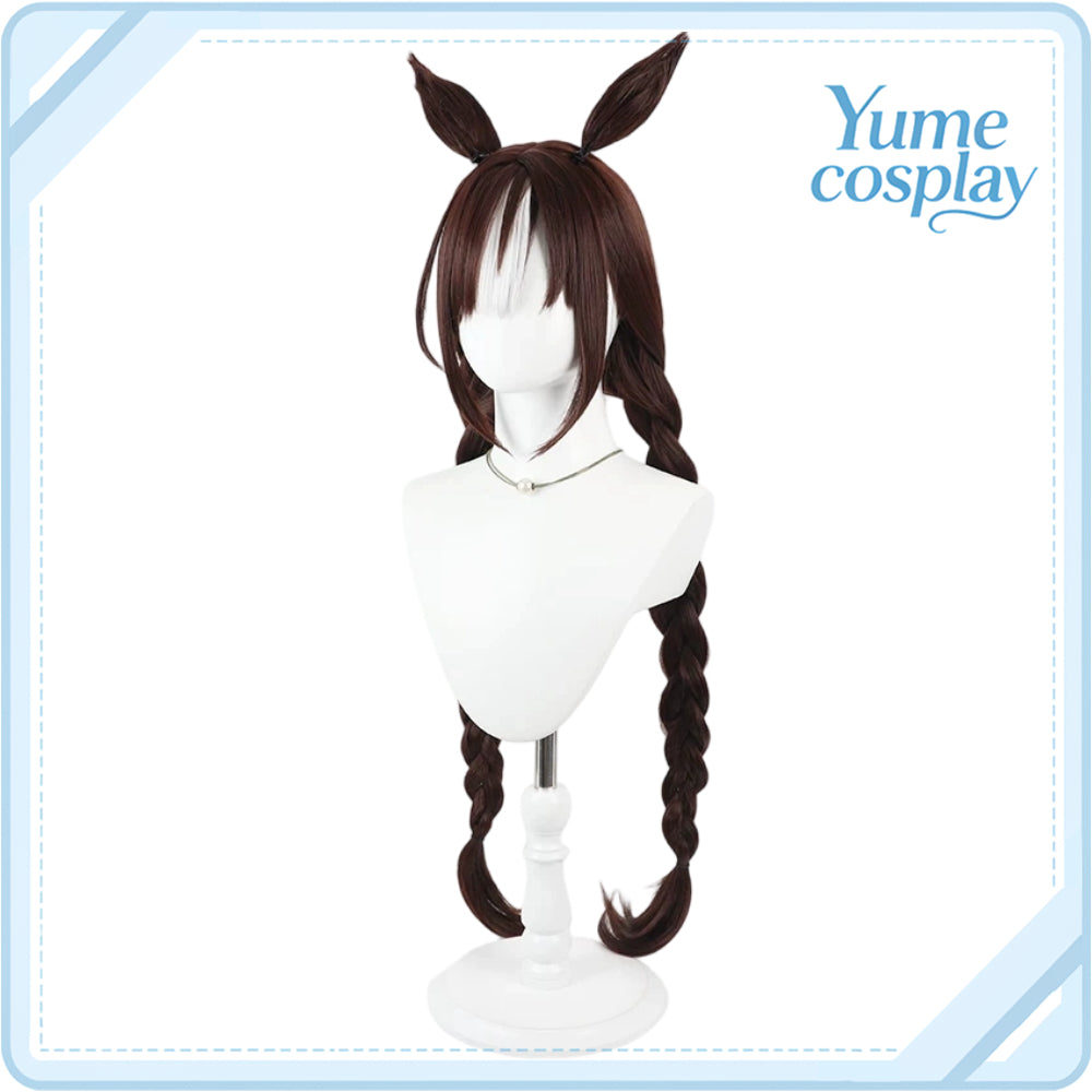 ウマ娘プリティーダービー　ホッコータルマエ　私服　コスプレウィッグ　F-6698