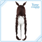 ウマ娘プリティーダービー　ホッコータルマエ　私服　コスプレウィッグ　F-6698