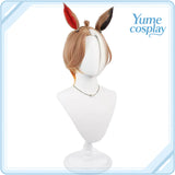 ウマ娘プリティーダービー　カジノドライヴ　勝負服　コスプレウィッグ　F-6756