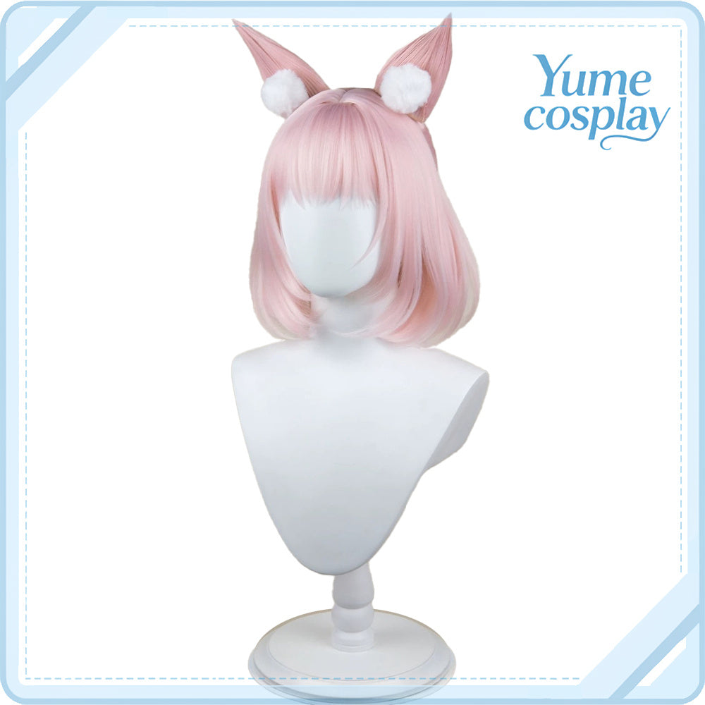 ブルーアーカイブ　吉野ニコ　コスプレウィッグ　F-6894