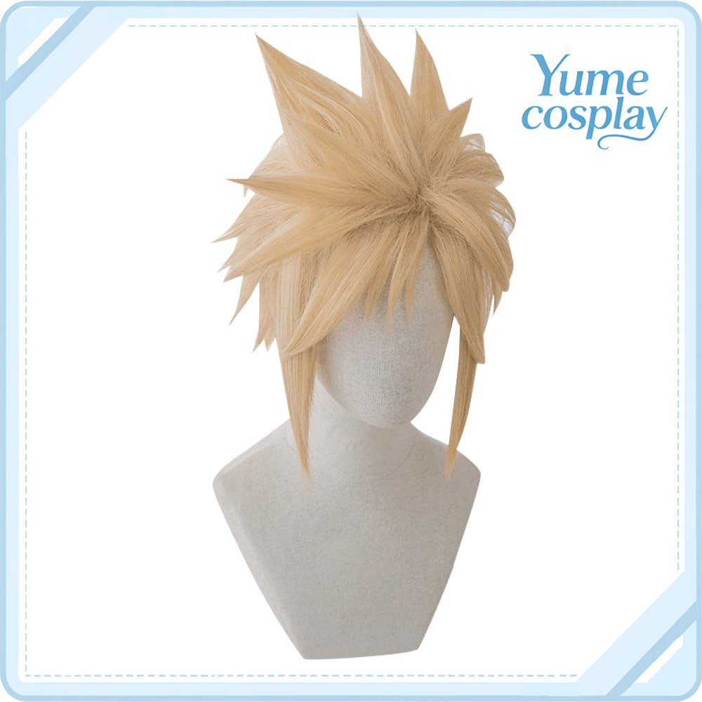 FINAL FANTASY VII　ファイナルファンタジーVII リメイク　クラウド・ストライフ　コスプレウィッグ　F-964
