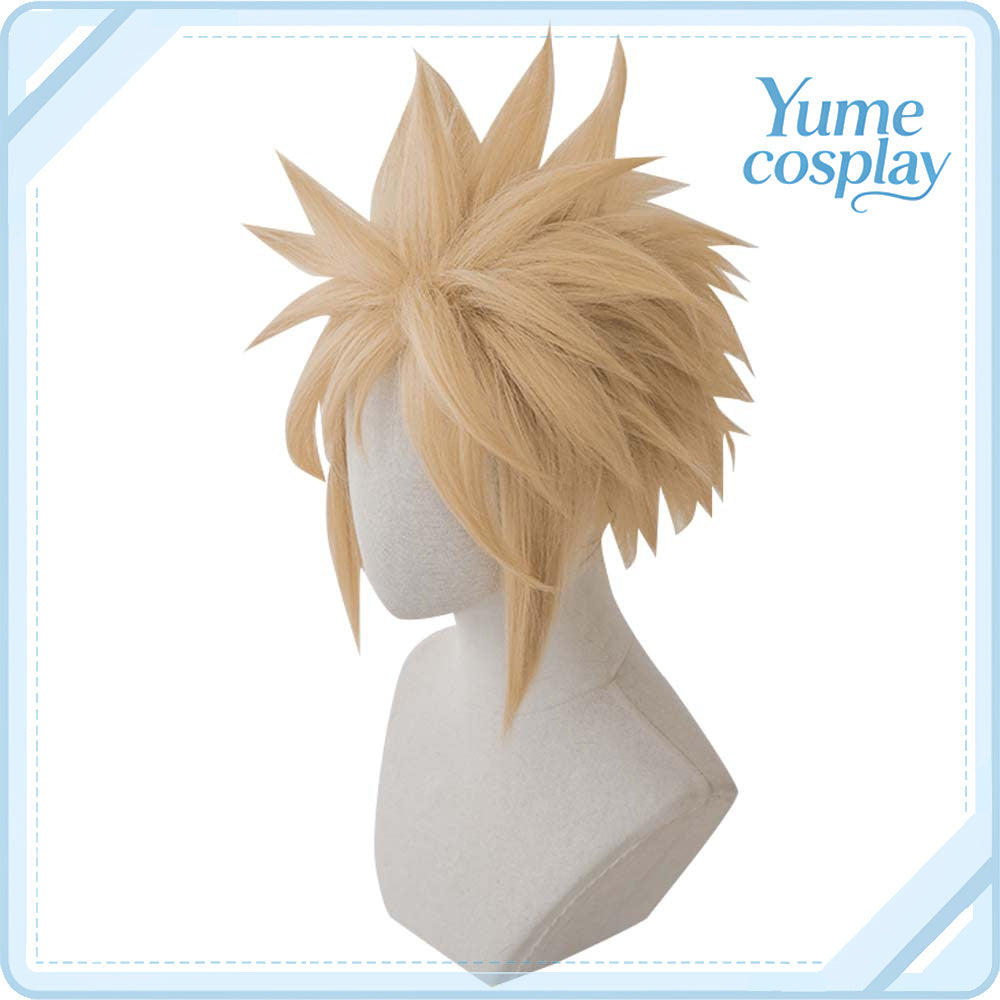 FINAL FANTASY VII　ファイナルファンタジーVII リメイク　クラウド・ストライフ　コスプレウィッグ　F-964