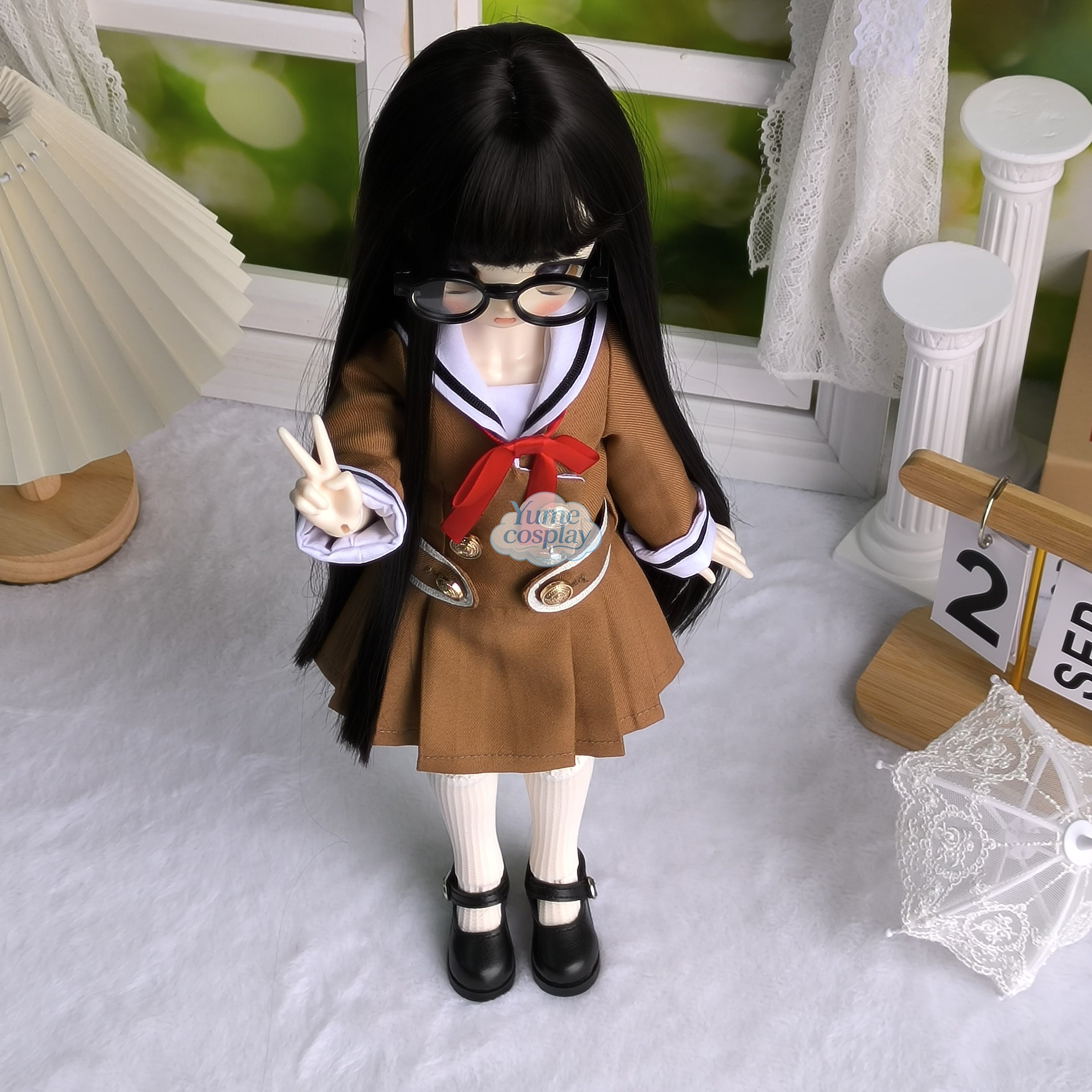 BanG Dream!（バンドリ！）　花園たえ　ドール衣装　BJD　1/4　ドール用衣装　WY005