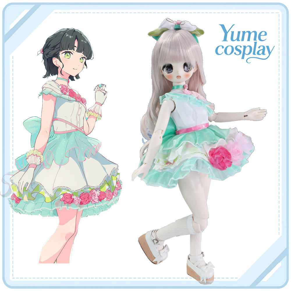 ラブライブ！蓮ノ空女学院スクールアイドルクラブ　ユメワズライ　スリーズブーケ　乙宗梢　日野下花帆　百生吟子　ドール衣装　BJD　1/4　ドール用衣装　WY002