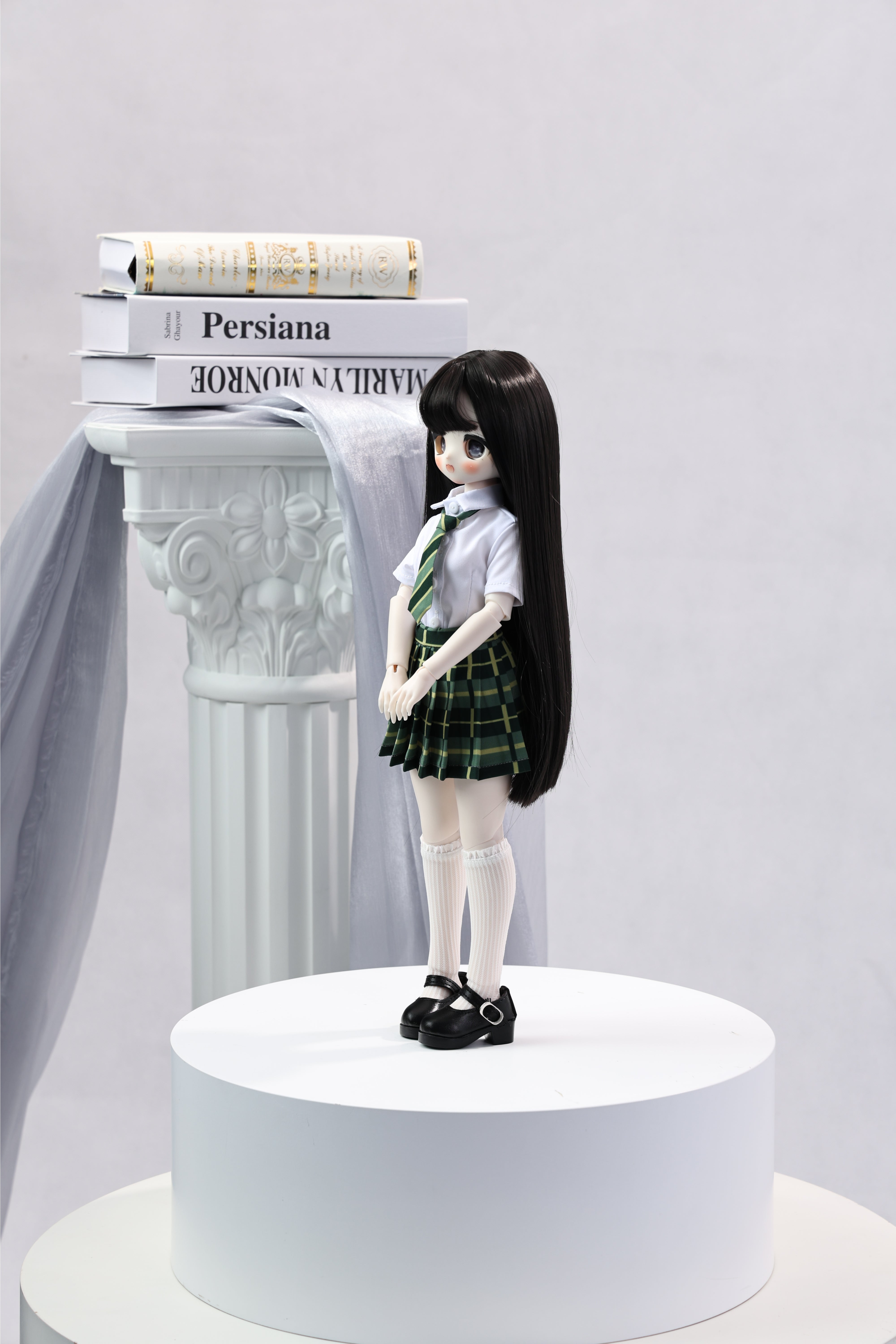 BanG Dream!（バンドリ！）　羽丘女子学園　　冬制服　コスプレ衣装　ドール衣装　BJD　1/4　ドール用衣装　WY006WY007