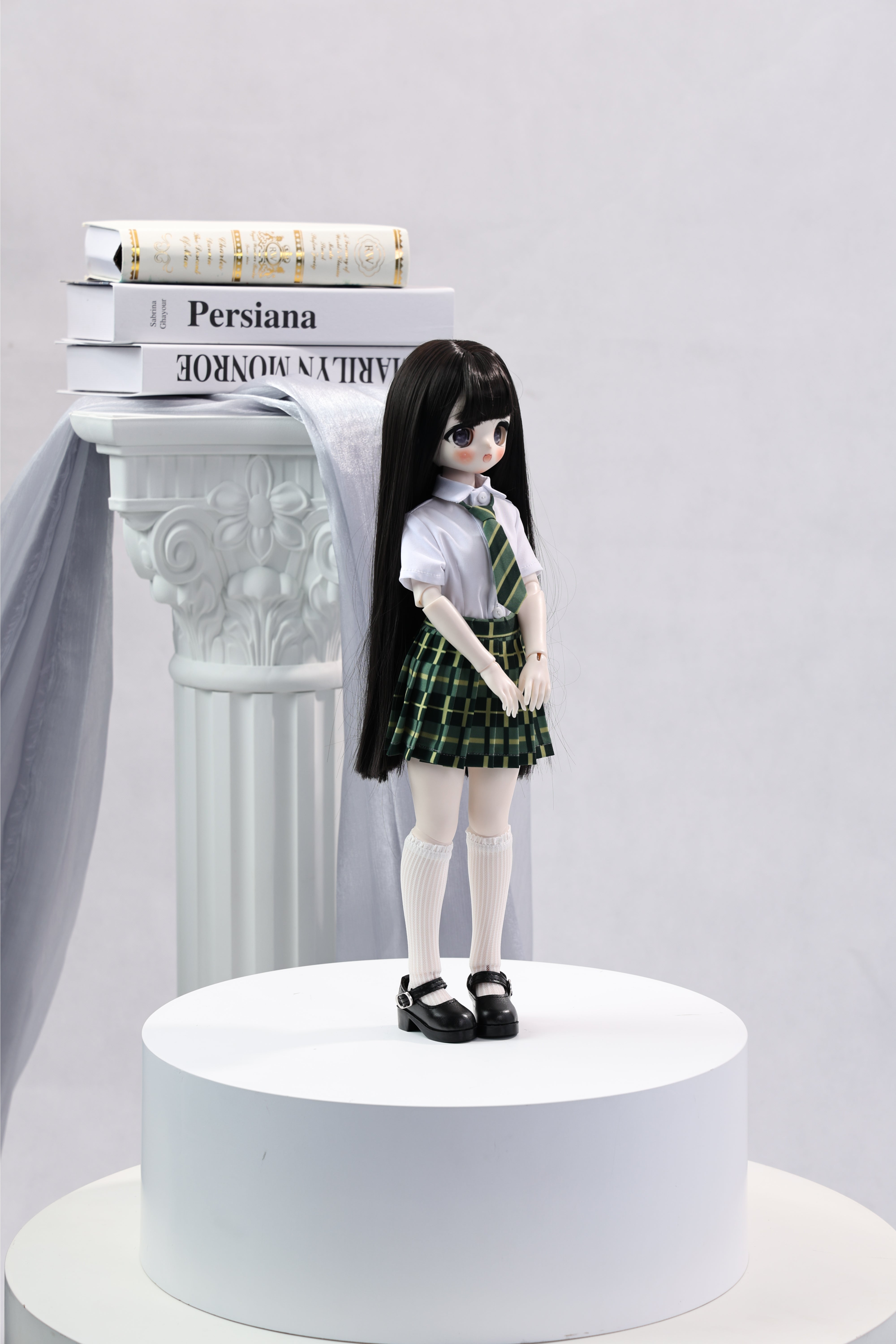 BanG Dream!（バンドリ！）　羽丘女子学園　　冬制服　コスプレ衣装　ドール衣装　BJD　1/4　ドール用衣装　WY006WY007